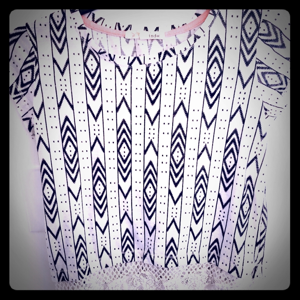 Tribal print shirt